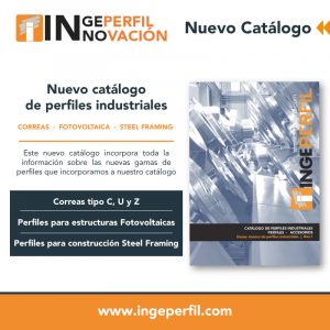 Nuevo catalogo perfiles industriales