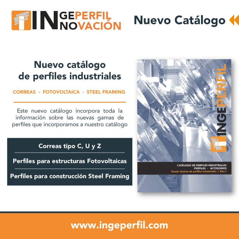 Nuevo catalogo perfiles industriales